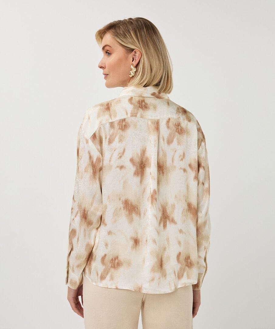 Esqualo Top Scarlet Flowerpower Top