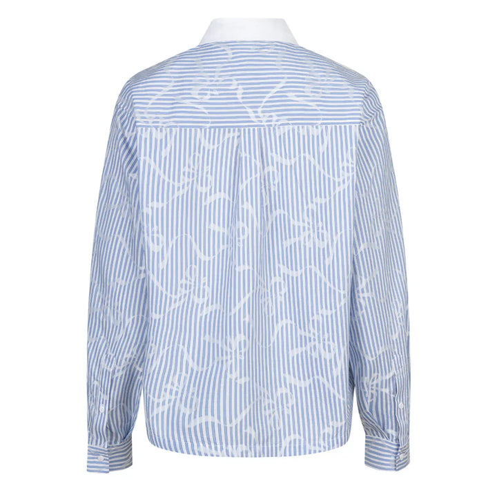 Esqualo Top Striped Bows Top