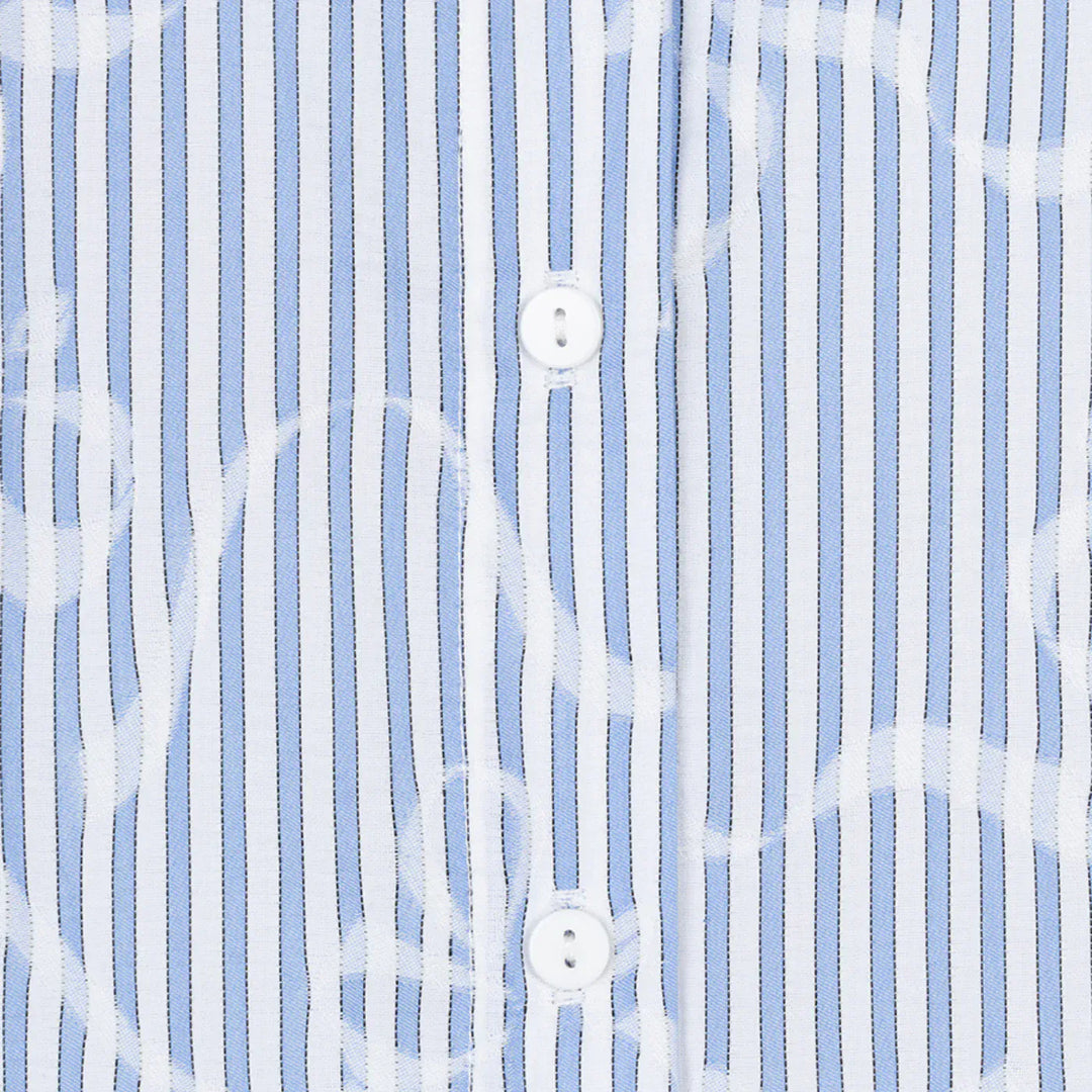 Esqualo Top Striped Bows Top