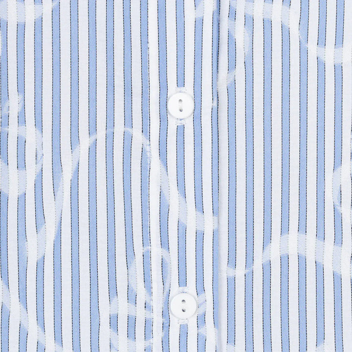 Esqualo Top Striped Bows Top