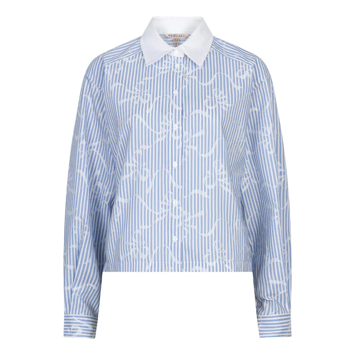 Esqualo Top Striped Bows Top