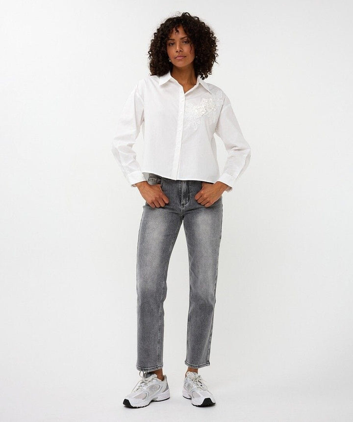 Esqualo Top Talia Flower Patch Top