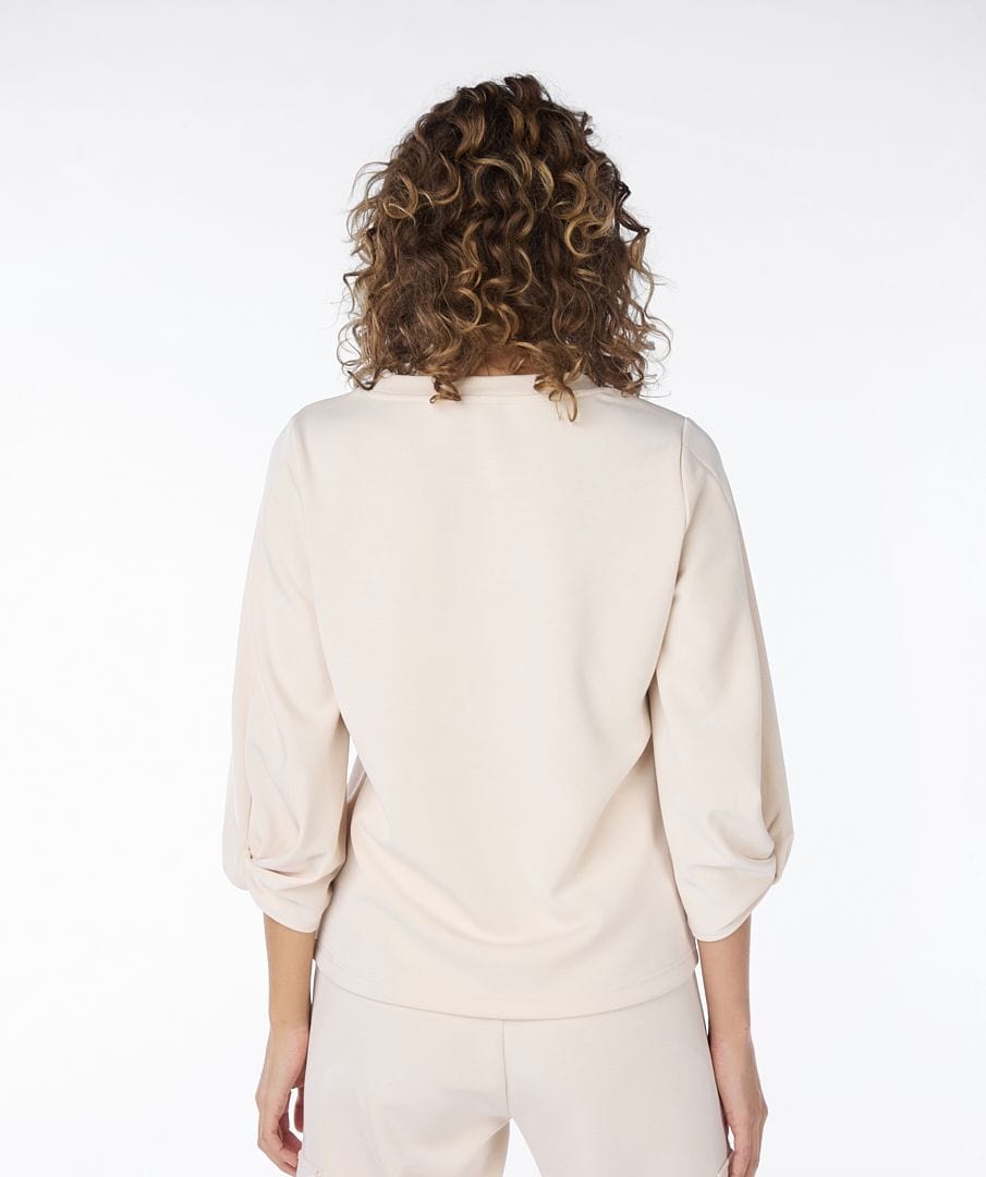 Esqualo Top Twisted Modal Sweater