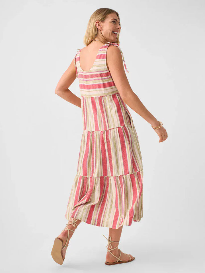 Faherty Dress Lanai Linen Dress