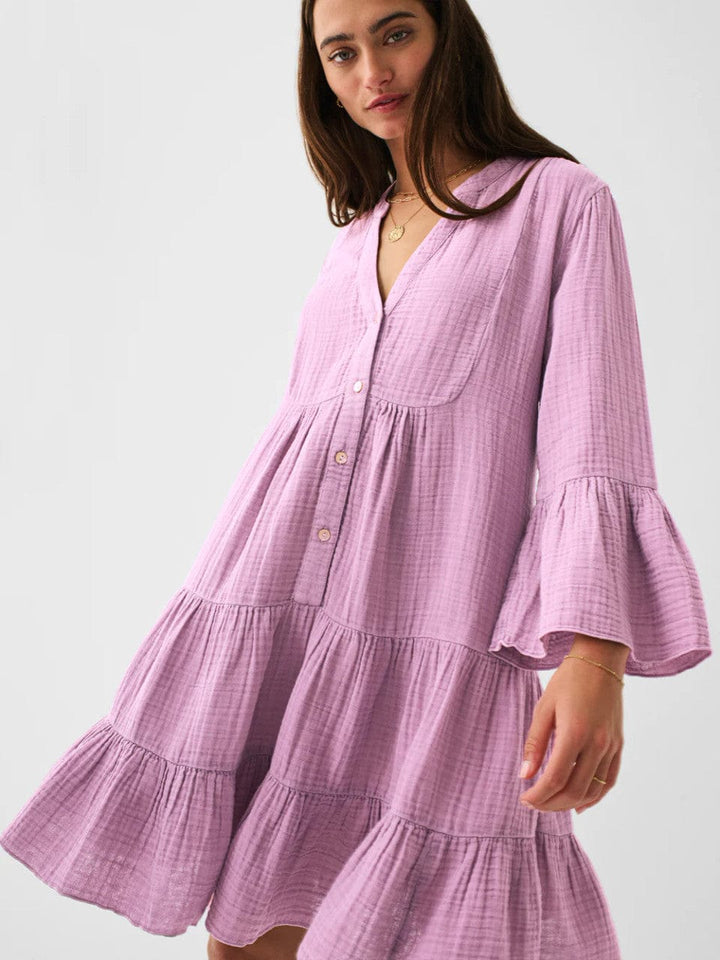 Faherty Dress Nirvana / XS Kasey Dream Gauze Dress