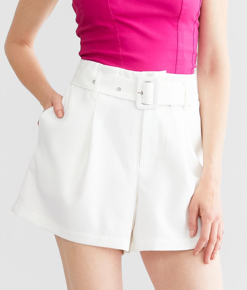 Fanco Short White / S Trouser Stretch Short