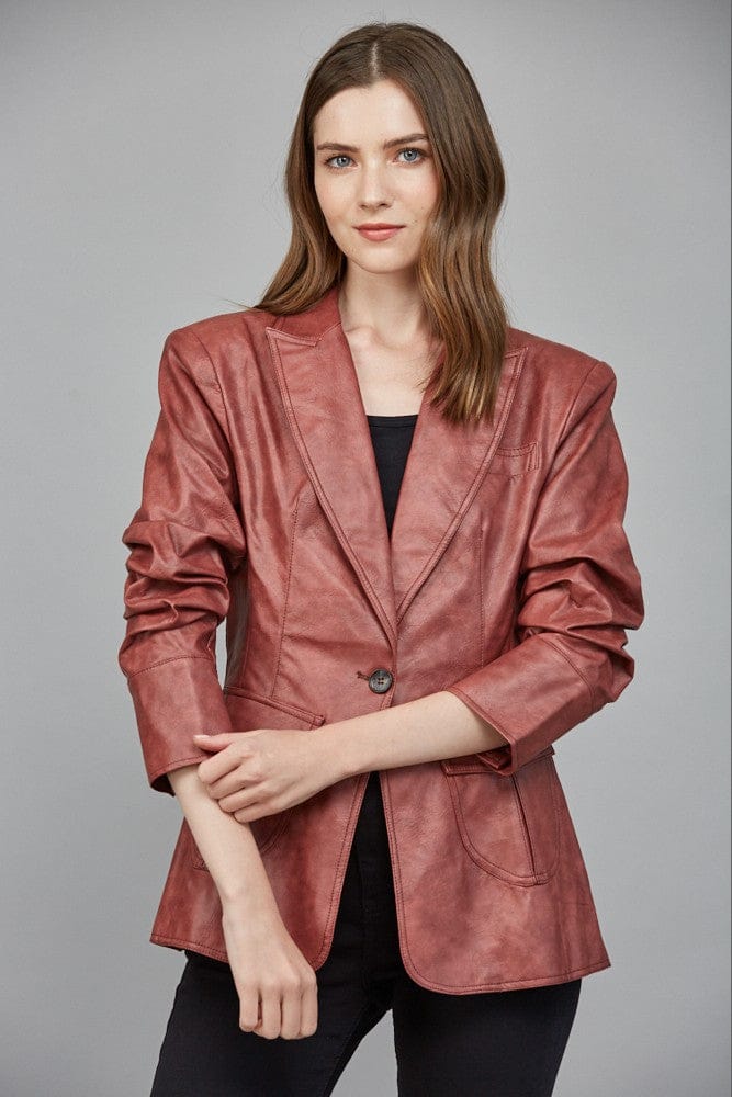 Fate Blazer Amara Scrunched Blazer