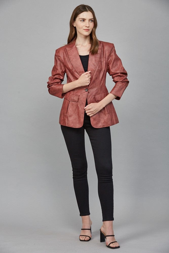 Fate Blazer Amara Scrunched Blazer