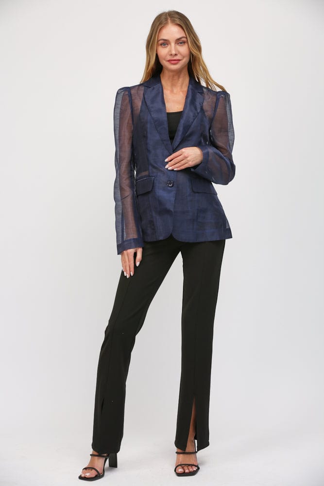 Fate Blazer Elena Sheer Blazer