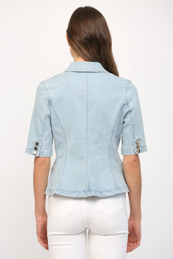 Fate Blazer Paris Stretch Denim Blazer