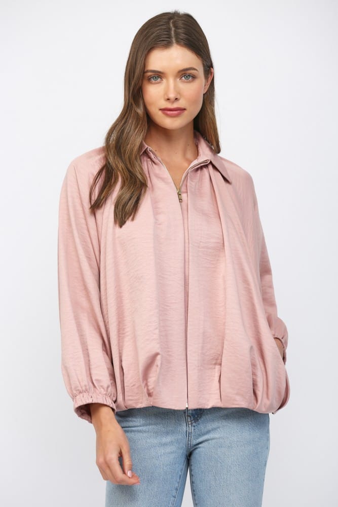 Fate Bomber Jacket Woodrose / S Elisa Bomber Jacket