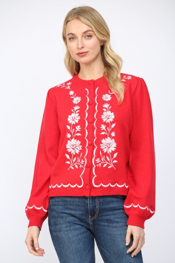 Fate Cardigan Lilian Embroidered Cardi