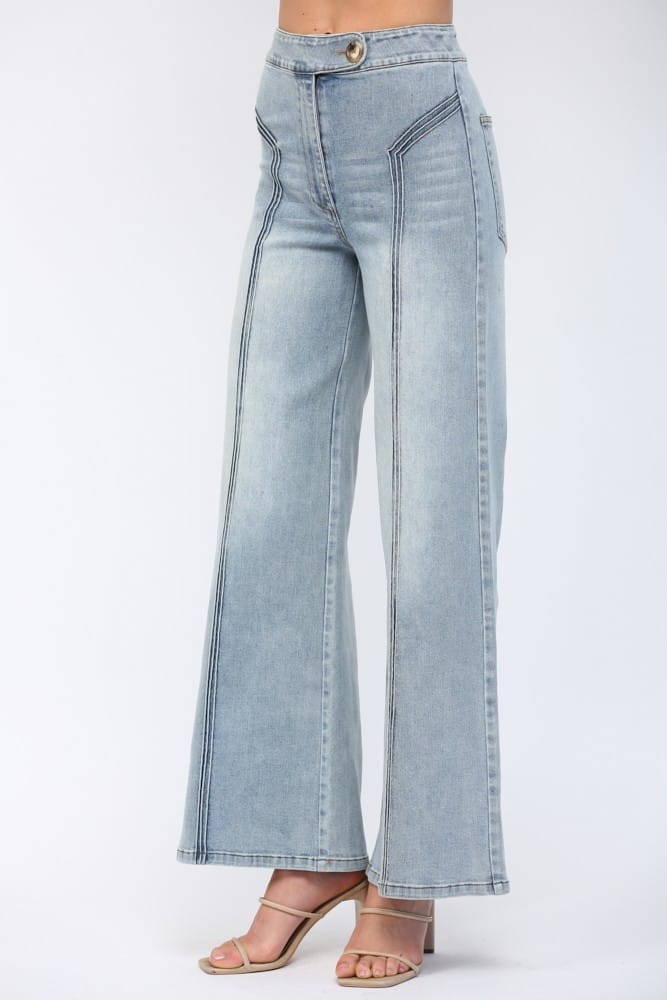Fate Denim Heidi Wide Leg Jean