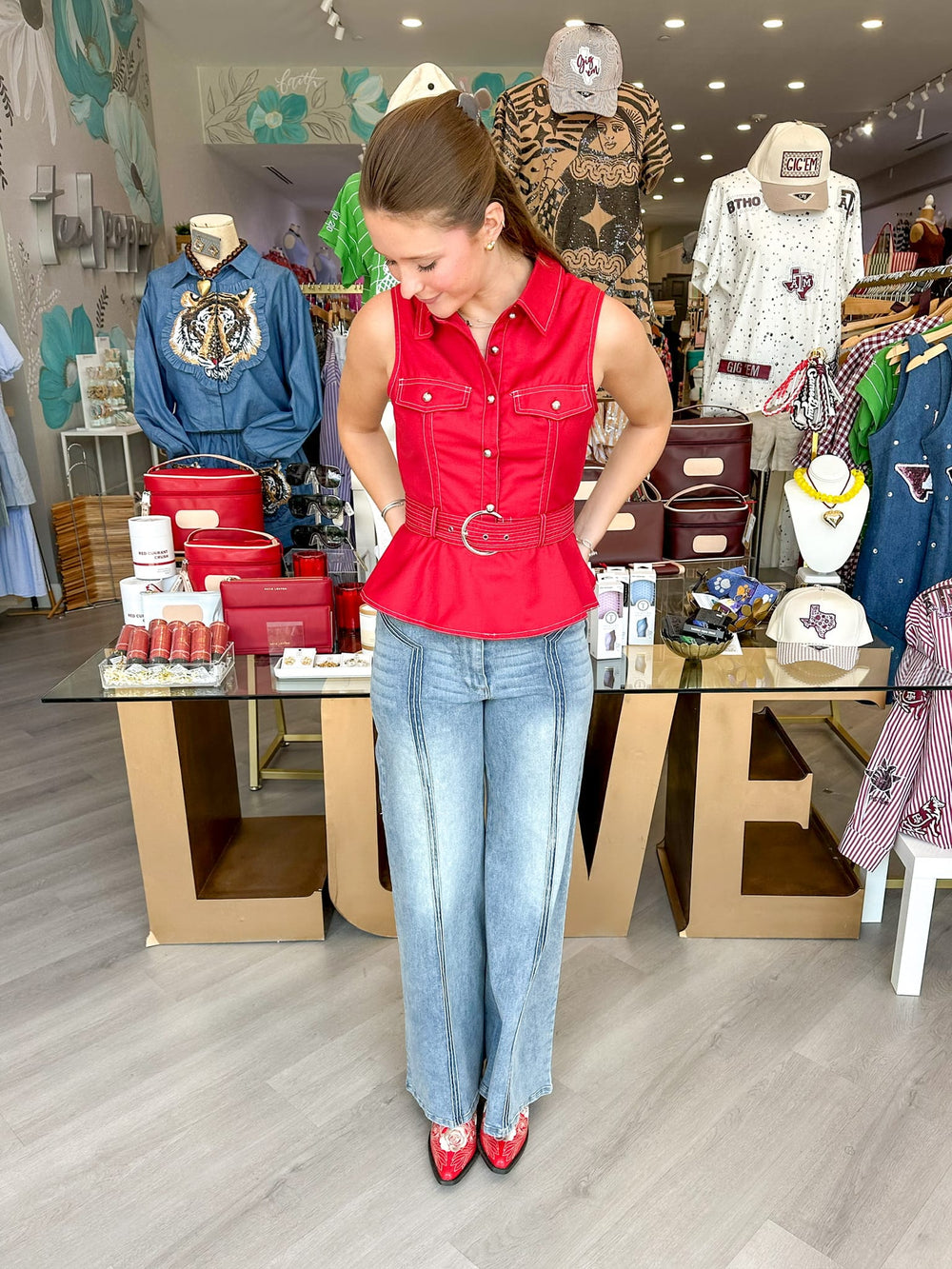 Fate Denim Heidi Wide Leg Jean