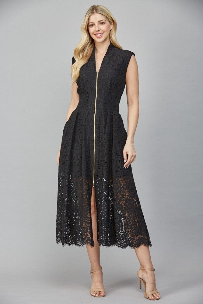 Fate Dress Ariah Front Zip Lace Dress