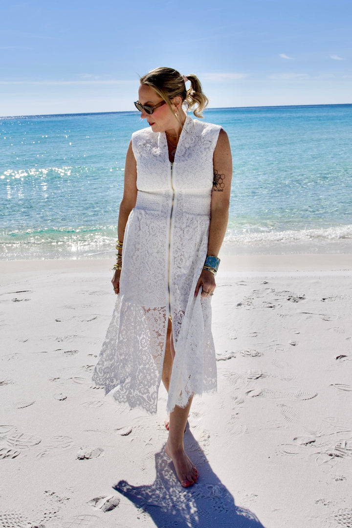 Fate Dress Ariah Front Zip Lace Dress