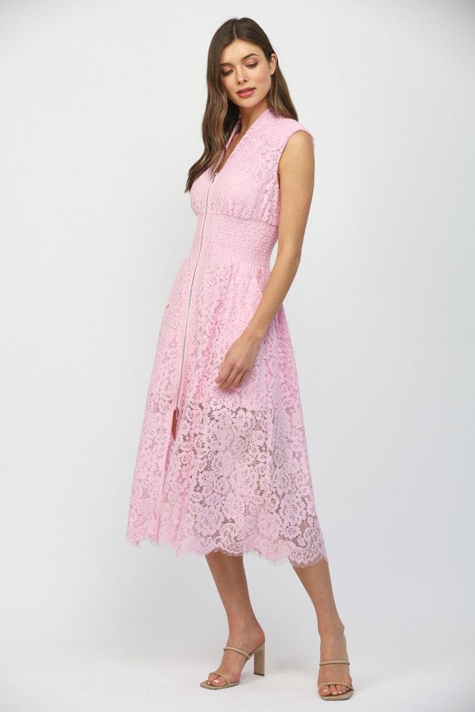 Fate Dress Ariah Front Zip Lace Dress