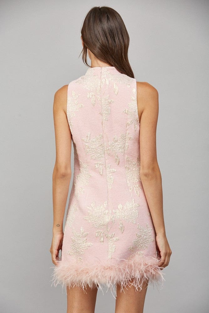 Fate Dress Lena Feather Sleeveless Dress