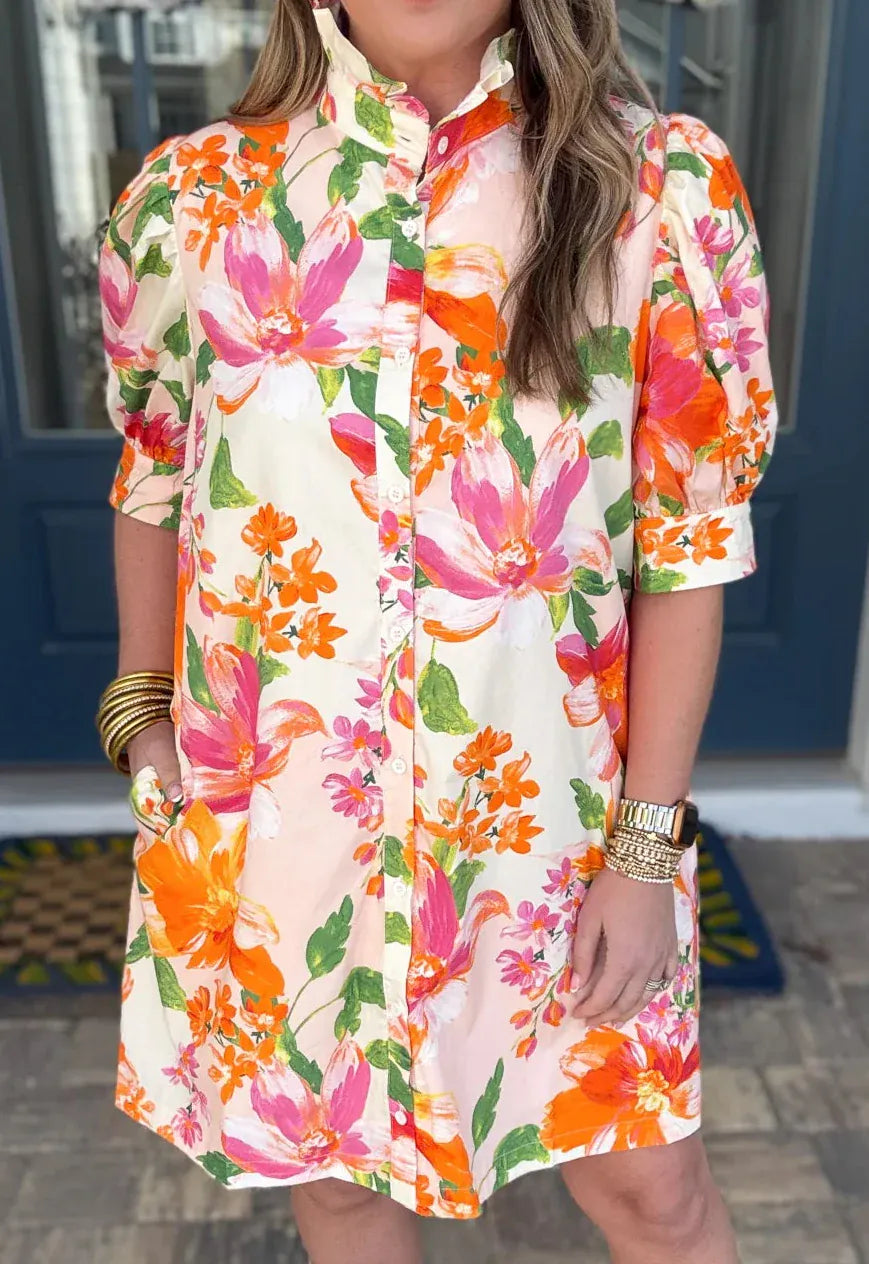 Fate Dress Meredith Floral Mini Dress