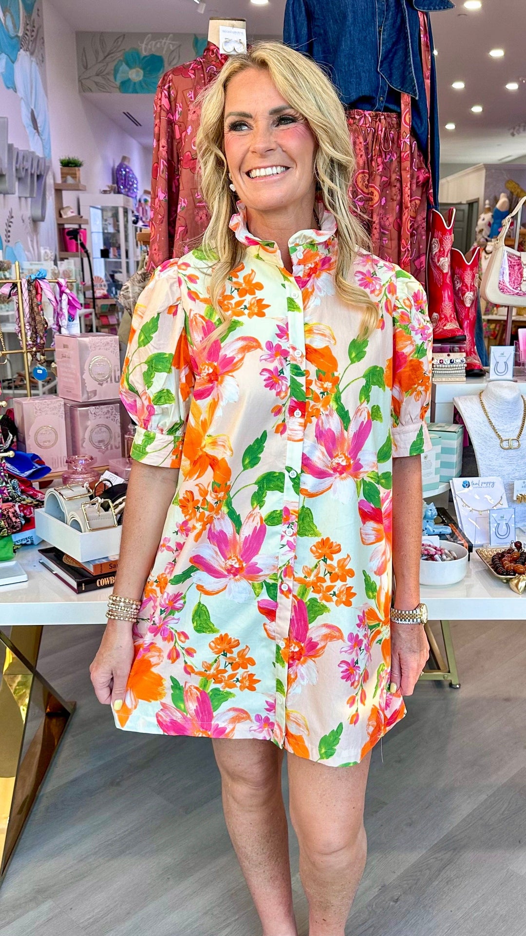 Fate Dress Meredith Floral Mini Dress