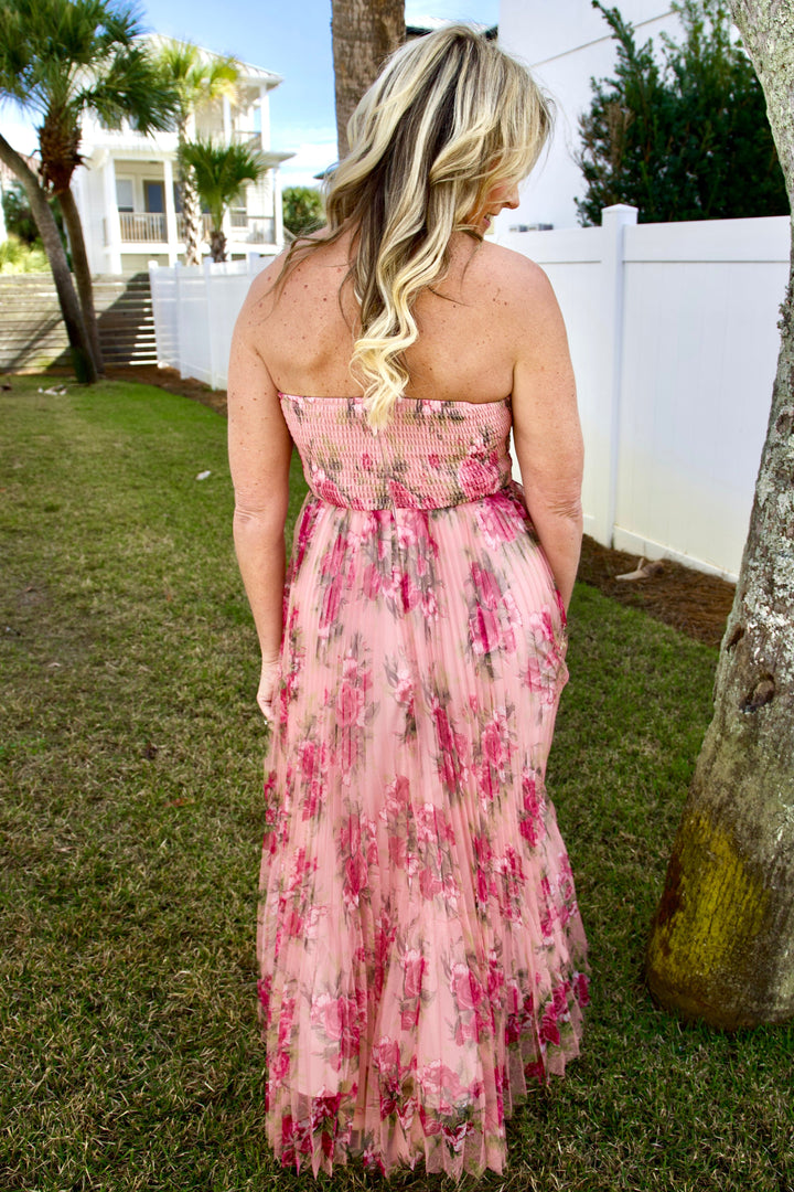 Fate Dress Myla Floral Mesh Dress