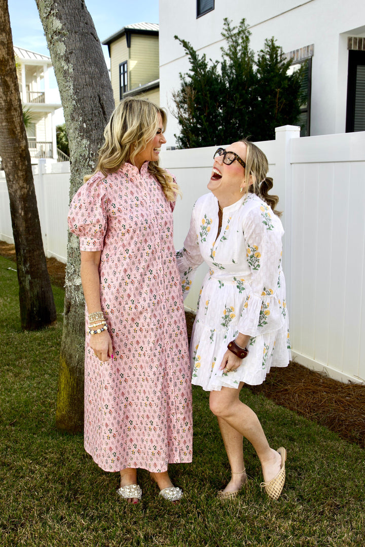 Fate Dress Piper Floral Button Down Dress