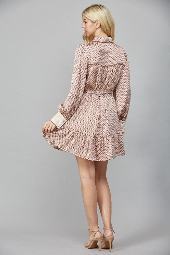 Fate Dress Taylor Geo Print Shirt Dress
