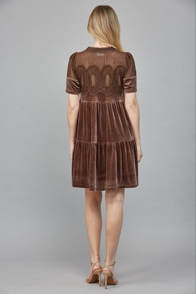 Fate Dress Victoria Lace Contrast Dress