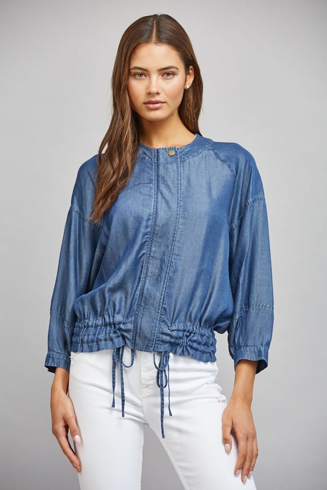 Fate Jacket Dark Denim Blue / S Sara Tencel Jacket