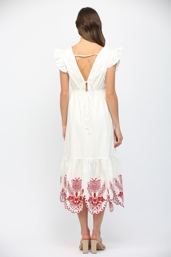 Fate Maxi Dress Priscilla Embroidery Maxi Dress