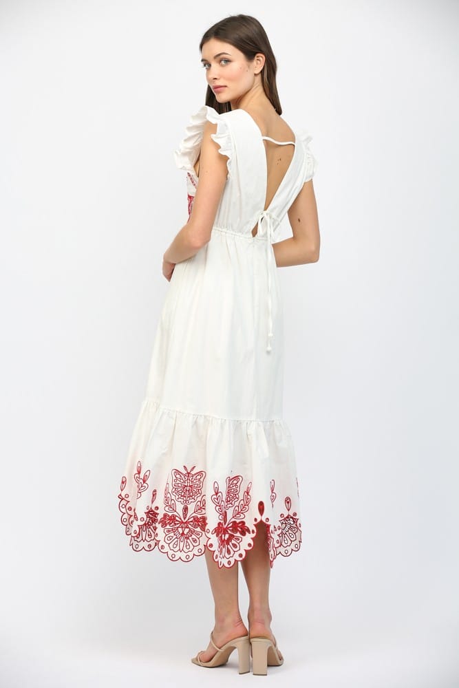 Fate Maxi Dress Priscilla Embroidery Maxi Dress