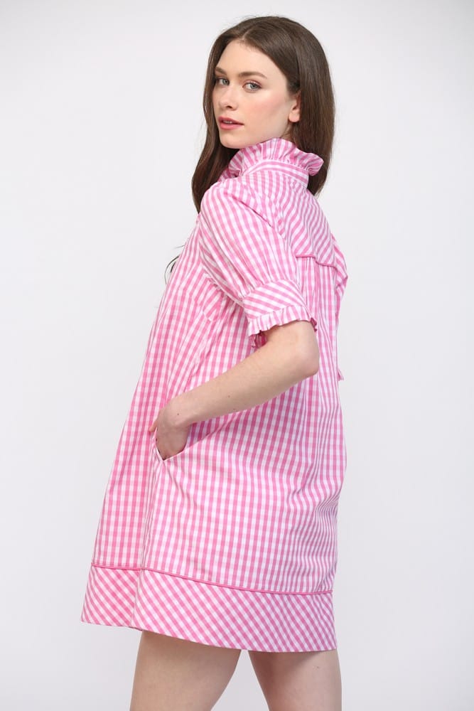 Fate Mini Dress Allie Contrast Stripe Mini Dress