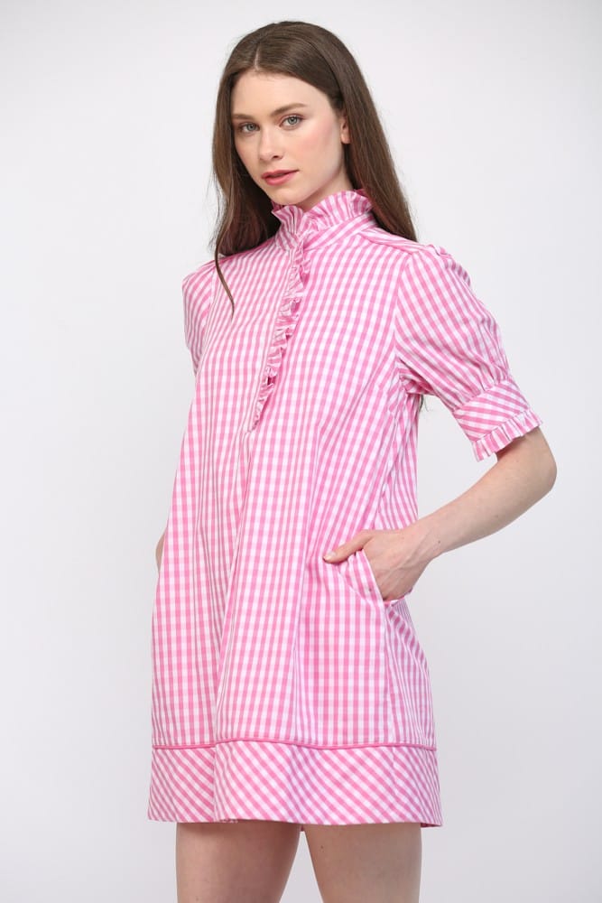 Fate Mini Dress Allie Contrast Stripe Mini Dress
