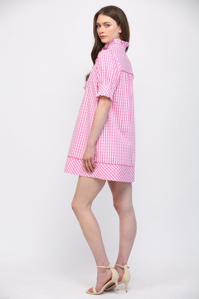 Fate Mini Dress Allie Contrast Stripe Mini Dress