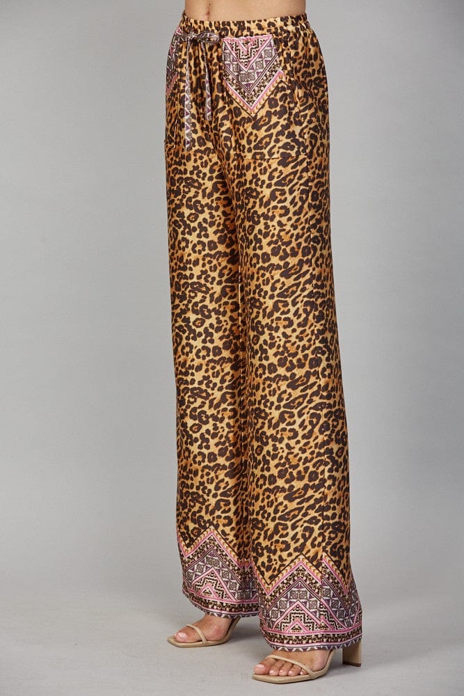 Fate Pants Kiara Print Wide Leg Pants