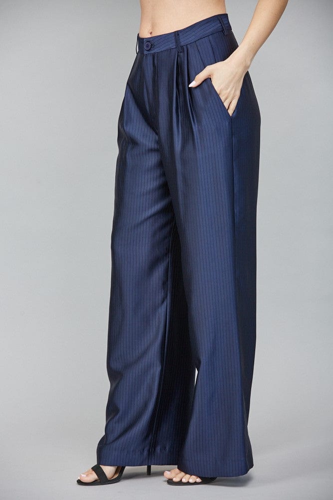 Fate Pants Noemi Textured Wide Leg Pants
