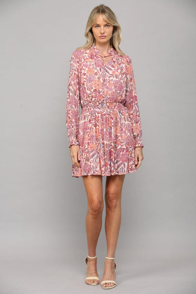 Fate Piper Floral Print Dress
