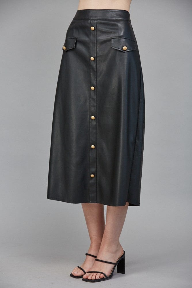Fate Skirt Elia Buttoned Skirt
