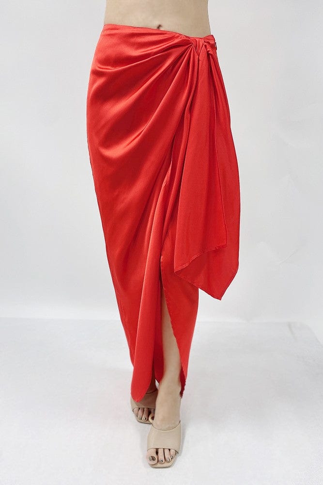 Fate Skirt Red / S Sophie Midi Skirt