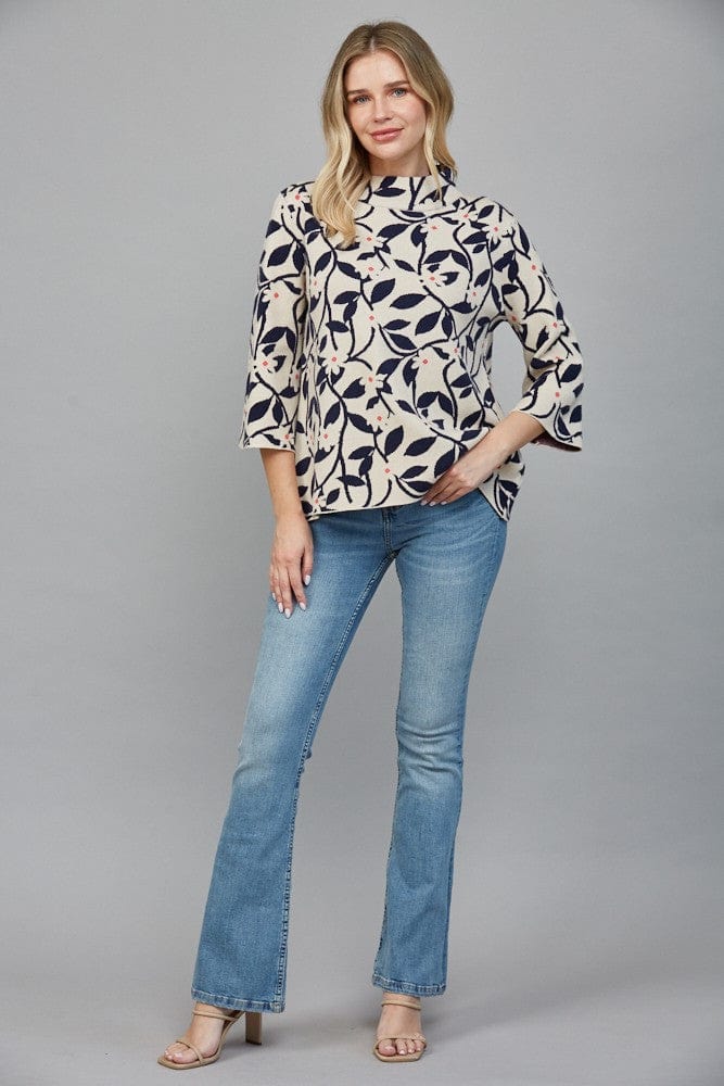 Fate Sweater Jessica Mock Neck Sweater