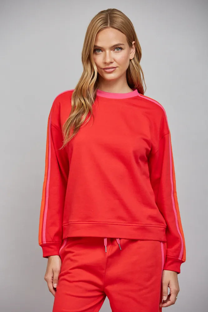 Fate Sweatshirt Red / S Malani Contrast Sweatshirt