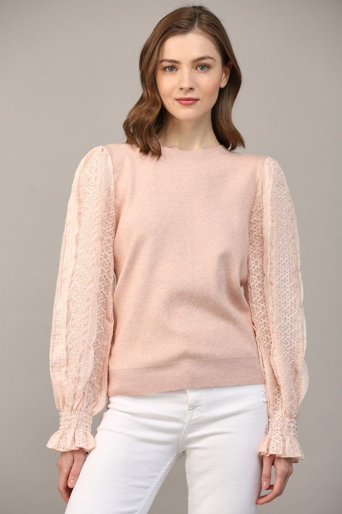 Fate Top Ainara Contrast Sweater