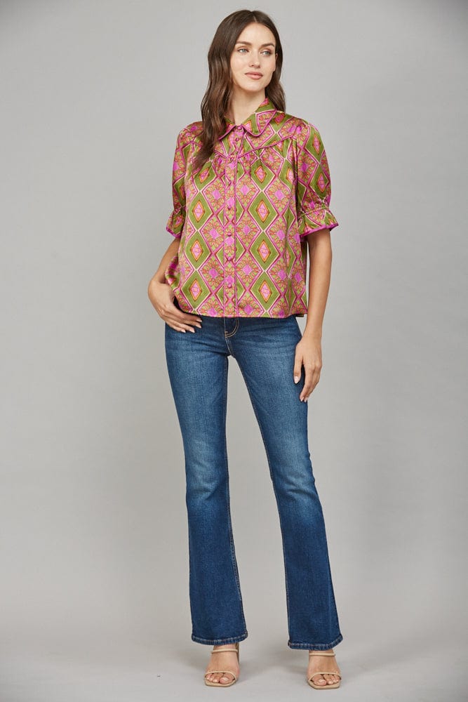 Fate Top Emmy Print Top