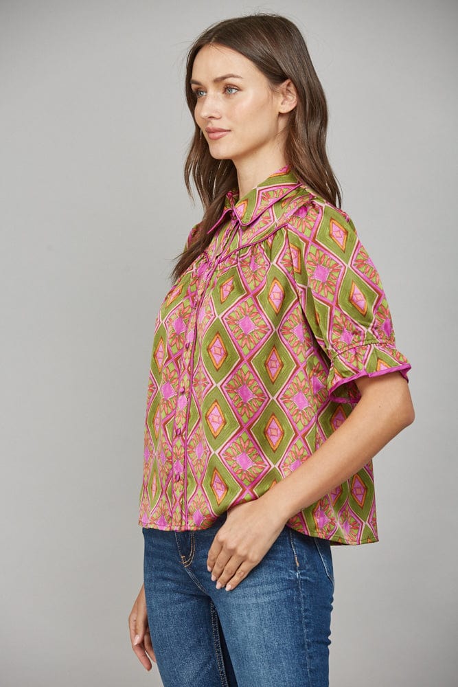 Fate Top Emmy Print Top
