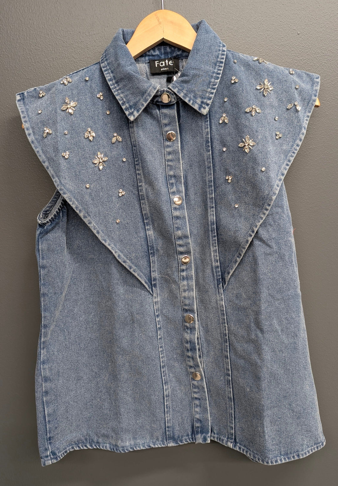 Fate Top Julia Rhinestone Top