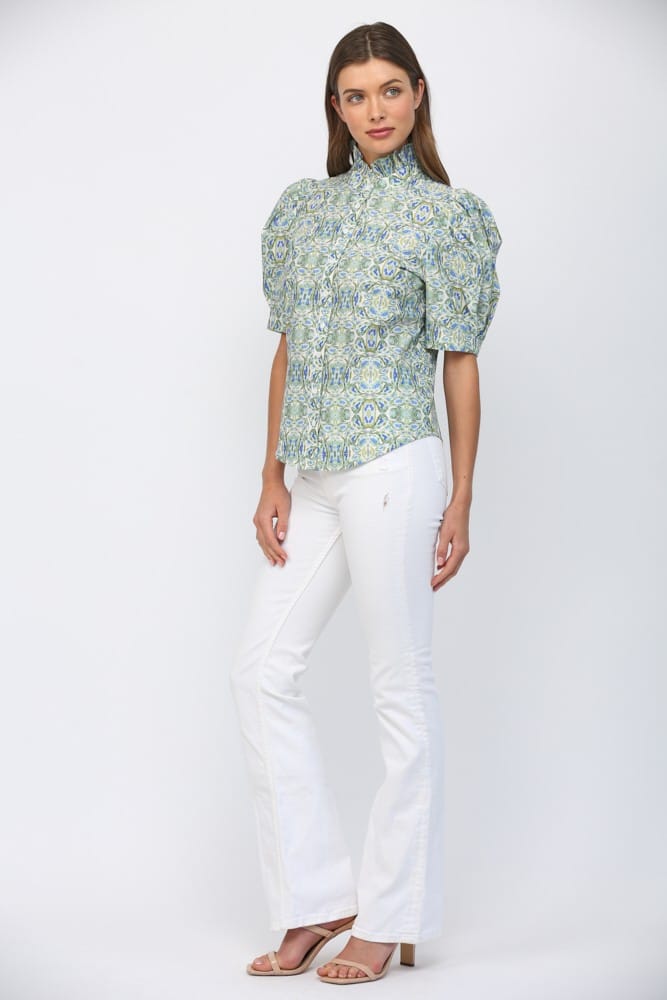 Fate Top Kyla Puff Sleeve Top