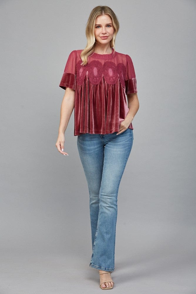 Fate Top Melody Babydoll Top