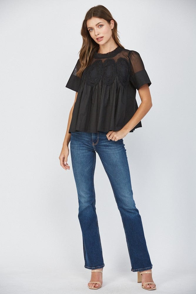 Fate Top Mila Mesh Top