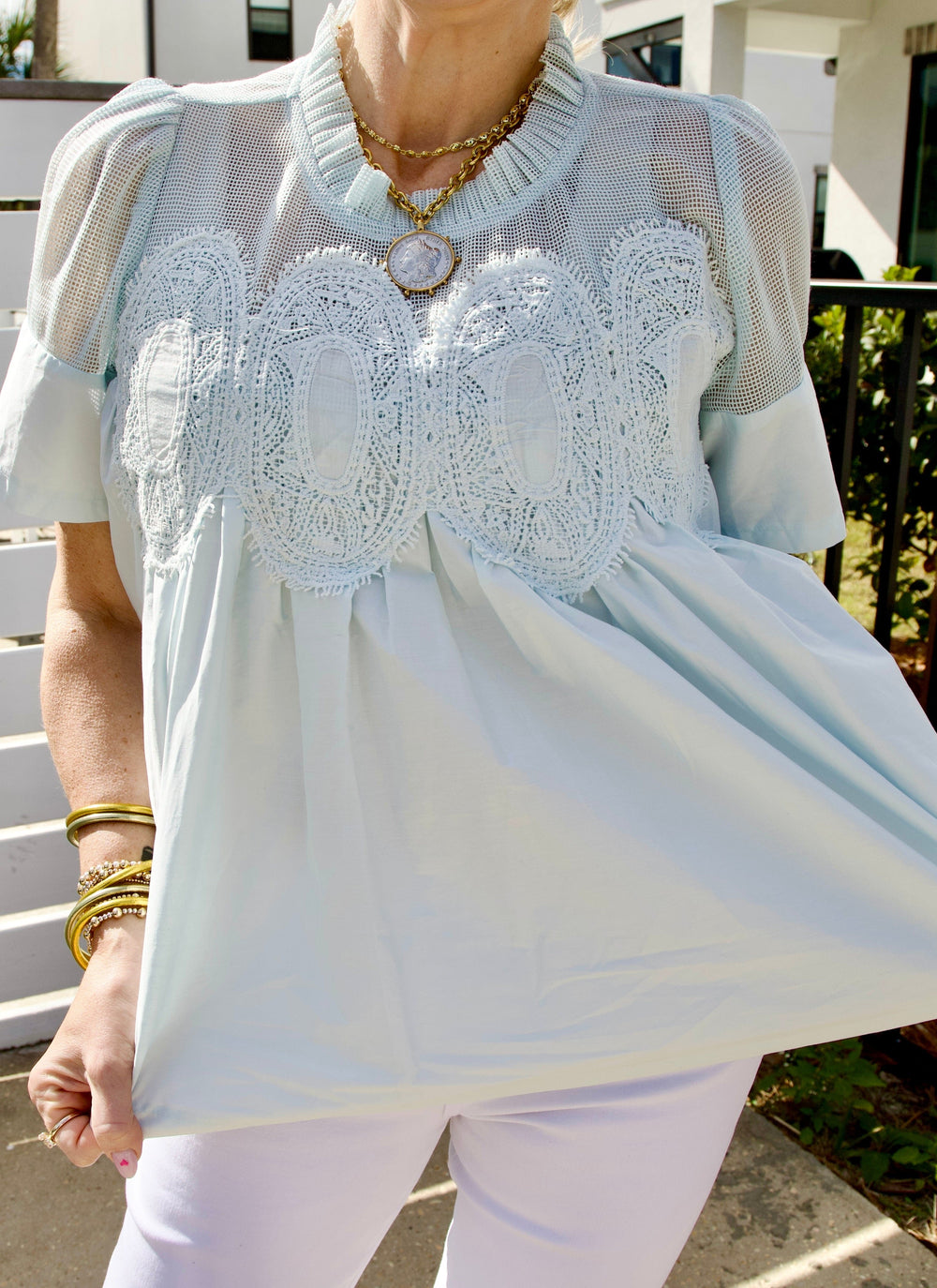 Fate Top Mila Mesh Top