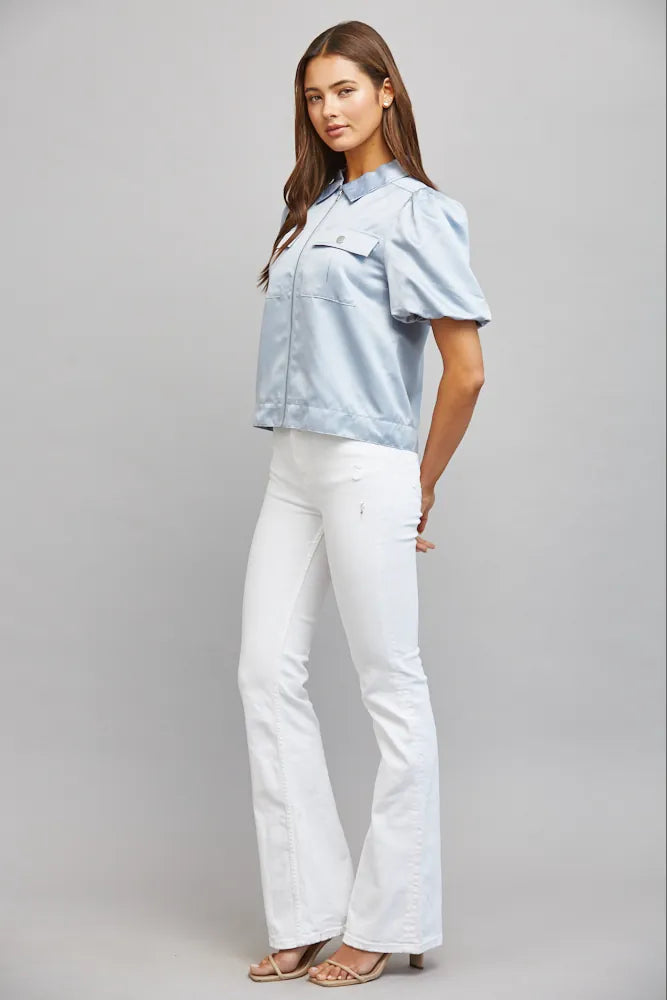 Fate Top Nadia Satin Top